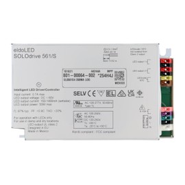 EldoLED 561/S SOLOdrive Intelligent LED Driver, 60V, 200-1050mA, 50W, 120-250V