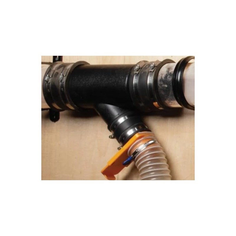 Flexible Rubber Coupling – Connects 2” to 1-1/2” No-Hub Cast