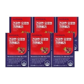 Nutrione Healthy Yoroen Cranberry 500mg 60 capsules 6 units/mjc / 뉴트리원 건강한 요로엔 크랜베리 500mg 60캡슐 6개/mjc