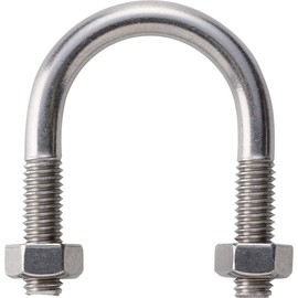 TRUSCO TSGP-BTM6-15A-S U-Bolt for SGP SUS304 Nominal Diameter 15A Thread Diameter M6