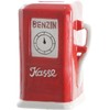 Beautiful Ceramic Money Box Petrol Bank Fuel Pump with Lock Approx. 15 cm Large