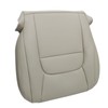 FZJDSD Tan Driver Side Bottom Replacement Leather Seat Cover Compatible