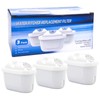 3 Pack Water Filter for All Brita Maxtra,Maxtra+,Mavea Jug Refills