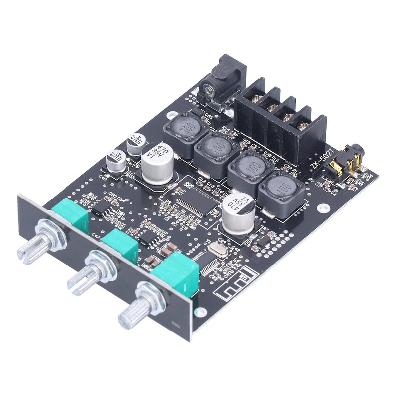 Amplifier Board 50W+50W Audio Stereo Module Bass Treble Control Bluetooth