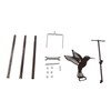 Wind Spinners Iron Hummingbird Metal Windmill Wind Sculpture for Outdoor