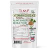 Vitamin D3, D2, K2, Natural Wholefood Plant Based 3000IU -