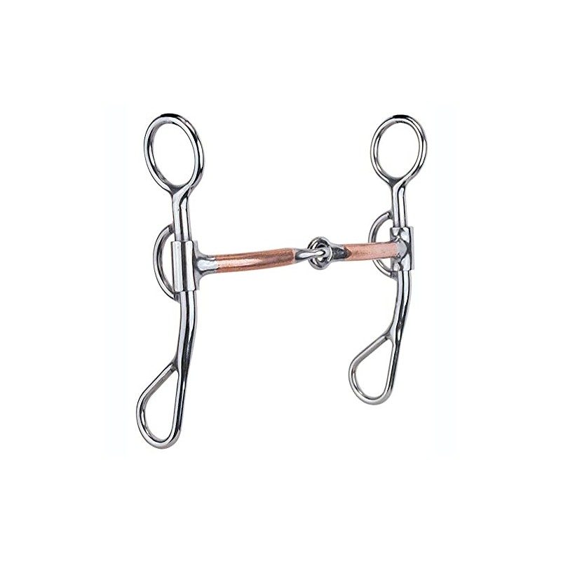 Reinsman 424 Argentine Snaffle with Smooth Copper; Stage B