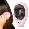 Portable Electric Ionic Scalp Massaging Caring Brush Vibration Massage Comb