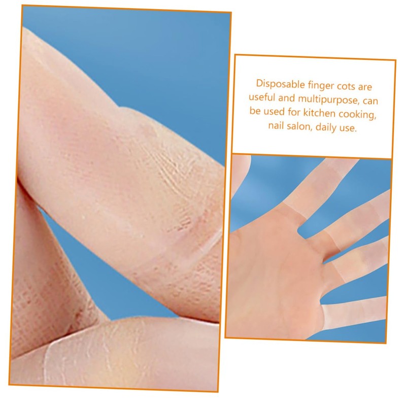 FOMIYES 300pcs Disposable Anti-static Comfortable and Wear-resistant Protectors for Kitchen