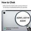 Strong Magnetic Privacy Screen Compatible with Macbook Air 15 Inch
