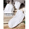 Tarpop 100 Pairs Bulk Mens Socks Moisture Wicking Casual Sports