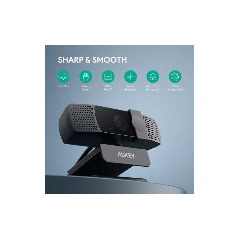 Aukey 1080p Webcam Model PC-LM7