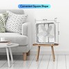 Comfort Zone Box Fan with Carry Handle, 20 inch, 3