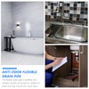 DOITOOL Flexible Tub Drain Low Profile 1 1/2 P Flexible