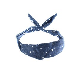 Zac's Alter Ego Denim Vintage Look Wire Headband