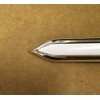 Vintage Style 5/8" White & Chrome Side Body Trim Molding