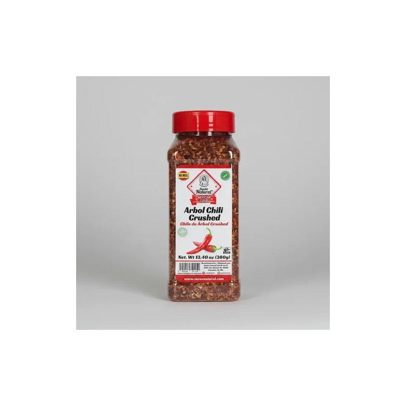 Chile De Arbol Quebrado 380g Sazon Natural Hierbas Y Especia