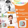 Visual Timer for Kids, 60-Minute Countdown Timer with LCD Display,