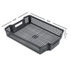 Leendines 6 Packs Stackable Organizer Storage Basket Trays, Plastic Office