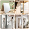 Hanging Portable Foldable Dance Mirror,Acrylic Shatterproof Folding Mirror for Camping,Lightweight