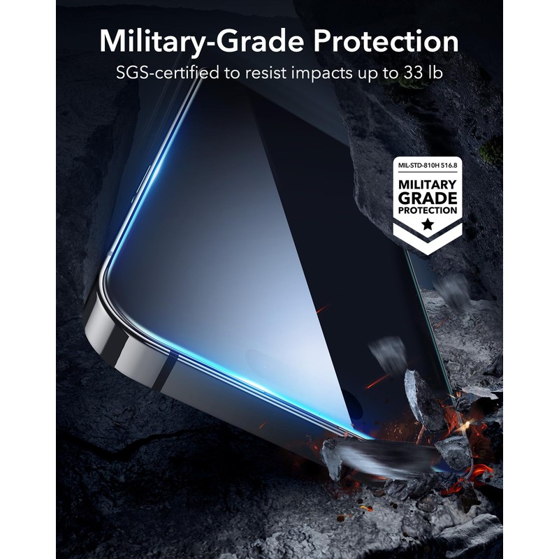 ESR 3 Pack for iPhone 14 Pro Max Screen Protector,