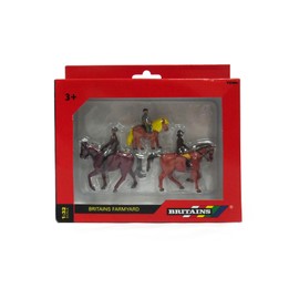 Britains 1:32 Horses and Riders Animal Figures, Collectable Toy Farm Accessory, Farm Set Accessory Compatible with 1:32 Scale Farm Animals, Suitable for Collectors & Children 3 Years +, 152157