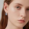 Cat Earrings in Silver 925 Stud Earrings with Birthstone, Girls’