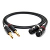 enoaudio Mogami 2534 Quad Stereo Pair (L,R) Audio Cable |