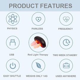 No More Colds Red Light Therapy for Nose - Nomorecolds Nasal Therapy Instrument, Red Light Therapy for Nose & Sinuses 1PC