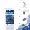 Kedley Copper Infused Arthritis Compression Gloves - Open Tip Fingers,