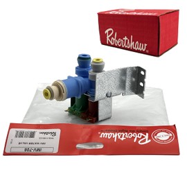 [IMV708 Valve OEM Mania] IMV708 W10408179 4389177 NEW OEM Produced for Whirlpool Kitchenaid Kenmore Refrigerator Water Valve by Robertshaw Replacement Part