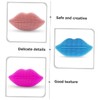 DOITOOL 3pcs Lip Exfoliator Brush Mini Face Scrubber for Deep