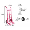 Pretul Diablo Carga 300 Kg Ruedas Sólidas Doble Balero Fiero