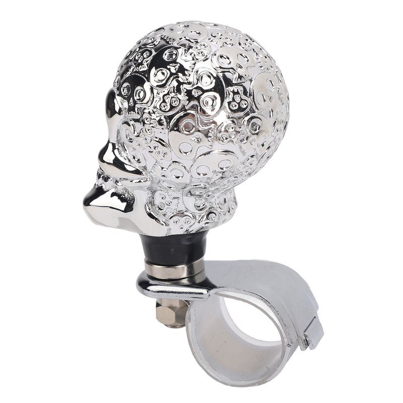 Skull Steering Wheel Turn Knob 3cm Diameter Turn Knob Spinner