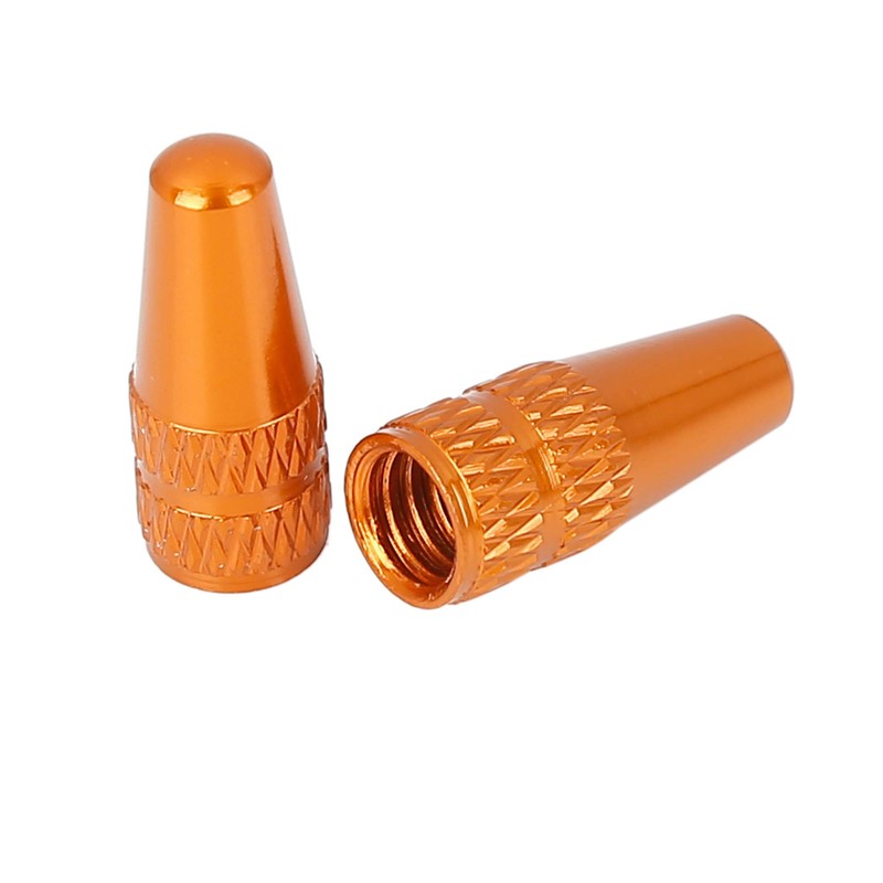 X AUTOHAUX 4pcs French Type Valve Caps Bicycle Tire Valve