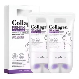 Crema De Colágeno Para El Cuello, 2 Unidades, Crema Reafirma