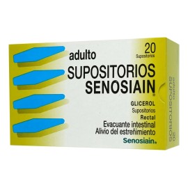Supositorios Senosiain Adulto 2632 Mg, 20 Supositorios
