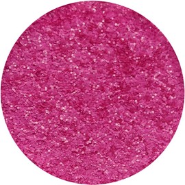 Eulenspiegel 907627 - Organic Glitter Frosted Pink, 6 g, Biodegradable, Glitter for Face & Body