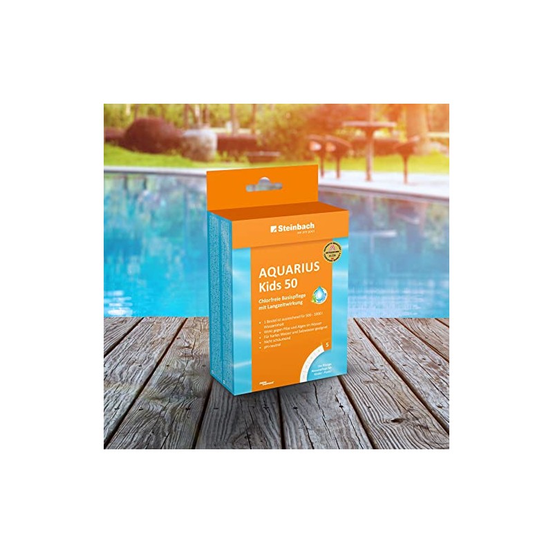 Steinbach Aquarius Kids 50 Pool Care Algaecides, 0753655TDCG