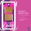 Goody SlideProof Bobby Pins - 50 Ct, Metallic Blonde, High