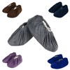 SIVENKE 5 Pairs Shoe Covers Reusable Shoes Cover Flannel Breathable