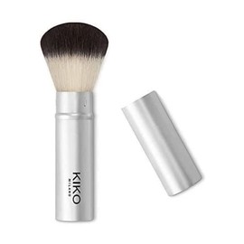 KIKO Milano Smart Allover Powder Brush 104 | Retractable Brush for Face Powder, Synthetic Bristles