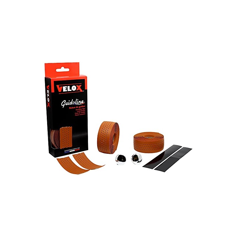Velox Soft Grip Cork Handlebar Tape, Caramel, One Size