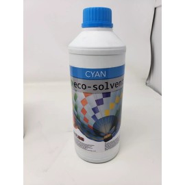 Black Lot Of 4 Eco-solvent Ink Black, Magenta, Cyan, Yellow 1L