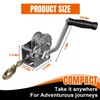 Jack Boss Hand Winch, 600 lbs Pulling Capacity, Boat Trailer