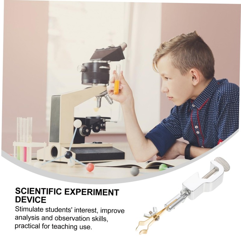 BIUDECO Reversing Thermometer Fixing Clip Clamp for Educational Experiments Practical