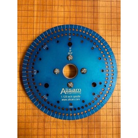 Alisam Engineering Indexing plate with 1" flange for Ornamental / Rose engine lathe project OR?