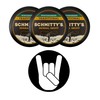 Schmitty's Herbal Snuff Wintergreen 3 Cans with DC Crafts Nation