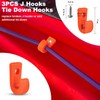 Kayak Deck Rigging Kit 1/4" 9.8' Bungee Cord with 6