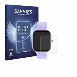 Savvies Screen Protectors for Hengto H39 Plus 1.4 Inch Ultra Transparent Pack of 6